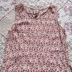 Vintage 90s / Y2K pink floral dress